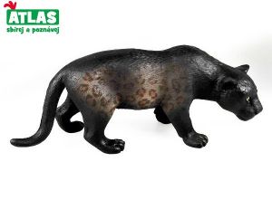 Figurka Levhart skvrnitý černý panter 11,5 cm