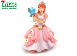 Figurka Princezna s ptáčkem 9 cm