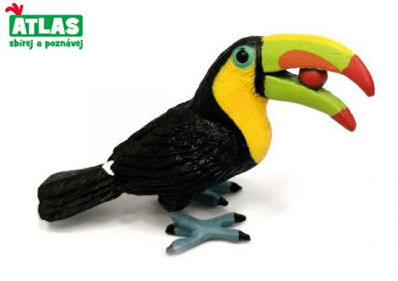Figurka Tukan obrovský s ovocem 7,5 cm