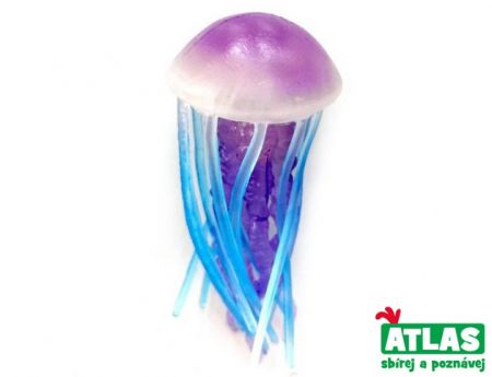 Figurka Medúza Talířovka svítivá 9 cm