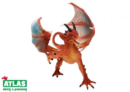 Figurka Drak červený 22 cm