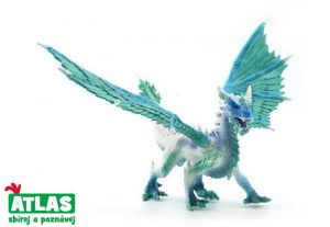 Figurka Drak ledový 27 cm