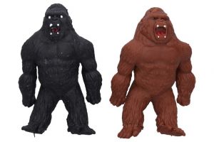 Mačkací gorila natahovací 15 cm