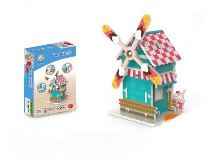 Stavebnice větrný mlýn