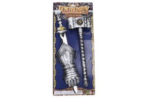 Zbraně meč a kladivo set 50 cm