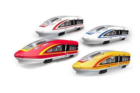 Vlak rychlostní s efekty na setrvačník 28 cm