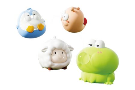 Zvířátko mačkací s bublinkou 8 cm