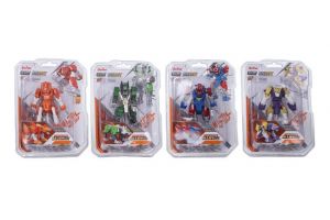 Robot zvíře transformace kovový 9 cm