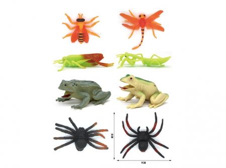 Zvířátka hmyz figurky set