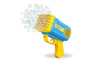 Bublifuk pistole se světelnými efekty 15,5 cm