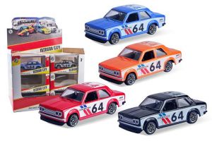 Auto závodní kovové 10 cm