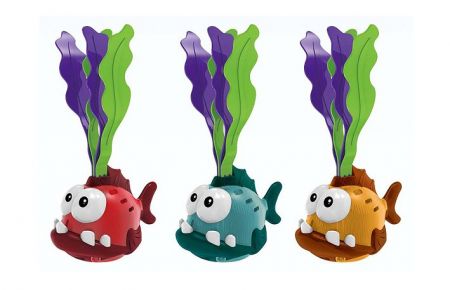 Hračka na potápění ryba světelné efekty 22 cm