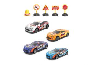 Auto driftující kovové set 17,5 cm