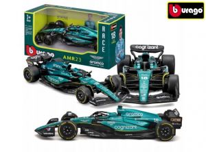 Bburago 1:43 RACE Formula F1 - Aston Martin AMR23 (2023) #18 Lance Stroll
