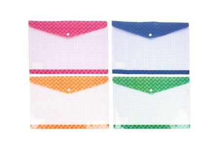 Složka s drukem 36x26 cm mix barev