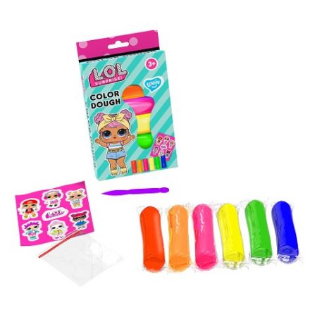 L.O.L. Surprise! Tvarovací hmota rychloschnoucí 6 balíčků