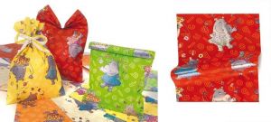 Sáček celofan 16x25 cm Hrošice červený