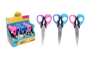 Nůžky barevné 13,8 cm, 3 druhy
