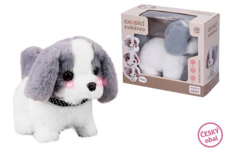 Pes chodící 18cm - český obal