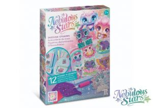 Nebulous Stars Oslnivé samolepky s kamínky set