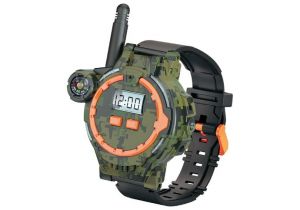Hodinky a vysílačka walkie-talkie set 9x6 cm