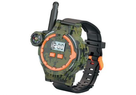 Hodinky a vysílačka walkie-talkie set 9x6 cm
