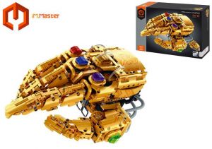 IM.Master Stavebnice hydraulická ruka žlutá 4x18,4x39 cm