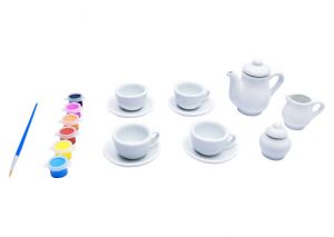 Kreativní set malování čajové soupravy