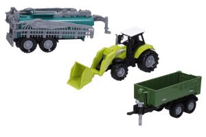 Traktor s příslušenstvím a efekty 17 cm