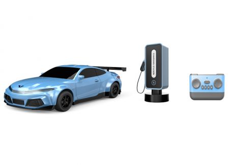 Auto s dobíjecí stanicí RC na dálkové ovládání 27,5 cm