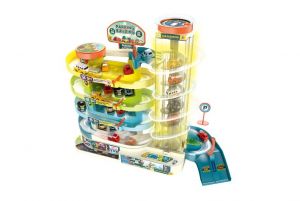 Garáž patrová s výtahem 6 aut 30x13x34 cm