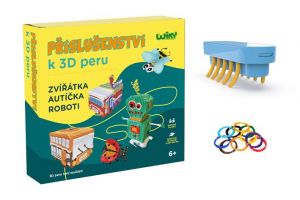 Běžící zvířátka pro 3D pero WIKY - český obal