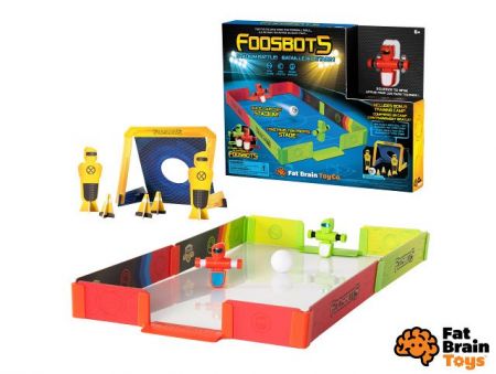 Fat Brain FOOSBOTS STADIUM BATTLE robo-fotbal se stadionem set