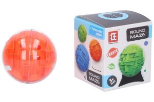 Bludiště 3D kulaté 8 cm