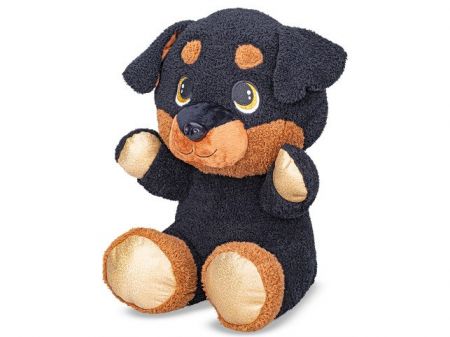 Rotvajler plyšový 24cm sedící 0m+ v sáčku