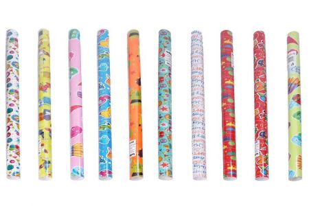 Balící papír 0,7x2 m DĚTSKÝ MIX