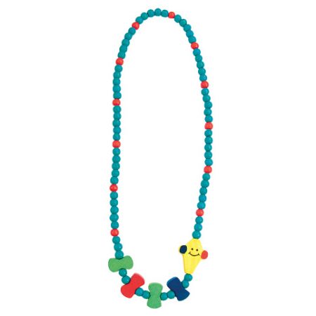 Náhrdelník drak dřevěný 20cm