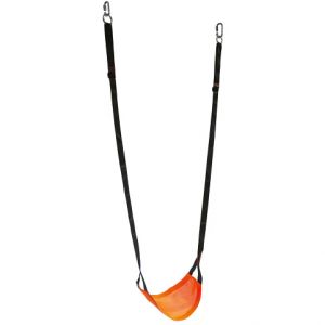 Závěsná dětská houpačka červená