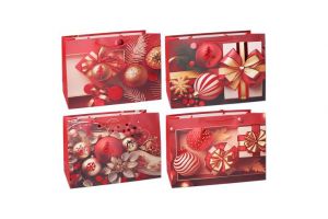 Dárková taška M 25x32x11 cm VÁNOCE