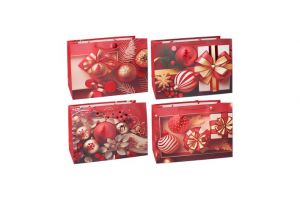 Dárková taška S 18x24x10 cm VÁNOCE