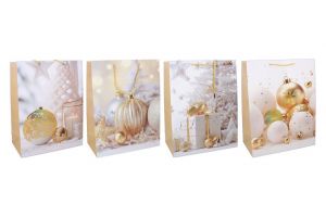 Dárková taška L 30x40x12 cm VÁNOCE