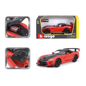 Bburago 22114OB 1:24 Dodge Viper SRT 10 ACR černo oranžová