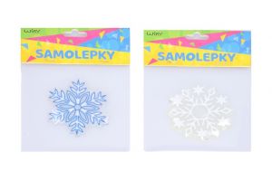 Nálepky Vločka gelové