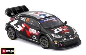 Bburago 1:43 Race Toyota GR Yaris Rally1 Hybrid Nr.69 (Rovanpera) - in decorative box