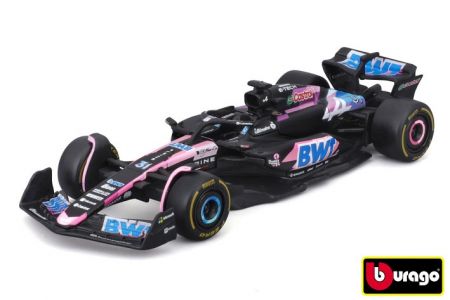 Bburago 1:43 RACE Formula F1 - BWT Alpine F1 Team A524 (2024) #31 (Esteban Ocon)