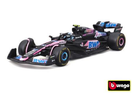 Bburago 1:43 RACE Formula F1 - BWT Alpine F1 Team A524 (2024) #10 (Pierre Gasly)