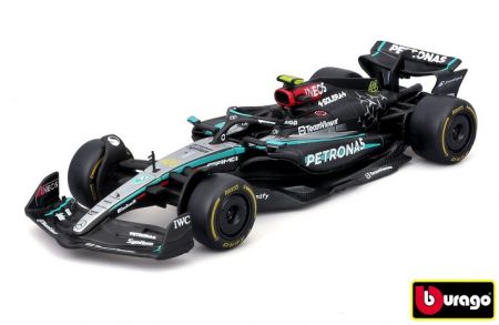 Bburago 1:43 RACE Formula F1 - Mercedes-AMG F1 W15 Performance (2024) #44 Lewis Hamilton