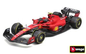Bburago 1:24 Formula F1 Ferrari Scuderia SF-23 (2023) nr.55 Carlos Sainz - Hard Case