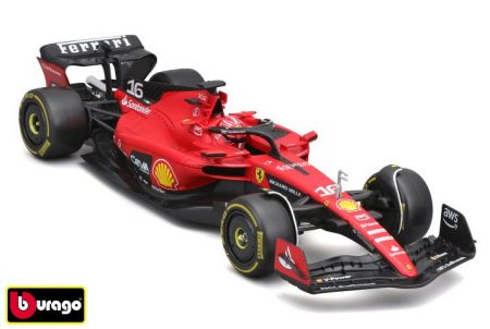 Bburago 1:24 Formula F1 Ferrari Scuderia SF-23 (2023) nr.16 Charles Leclerc - Hard Case