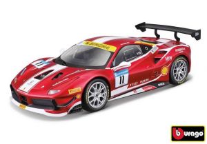 Bburago 1:24 Ferrari Racing MODEL KIT - 488 Challenge (Formula racing 2017)